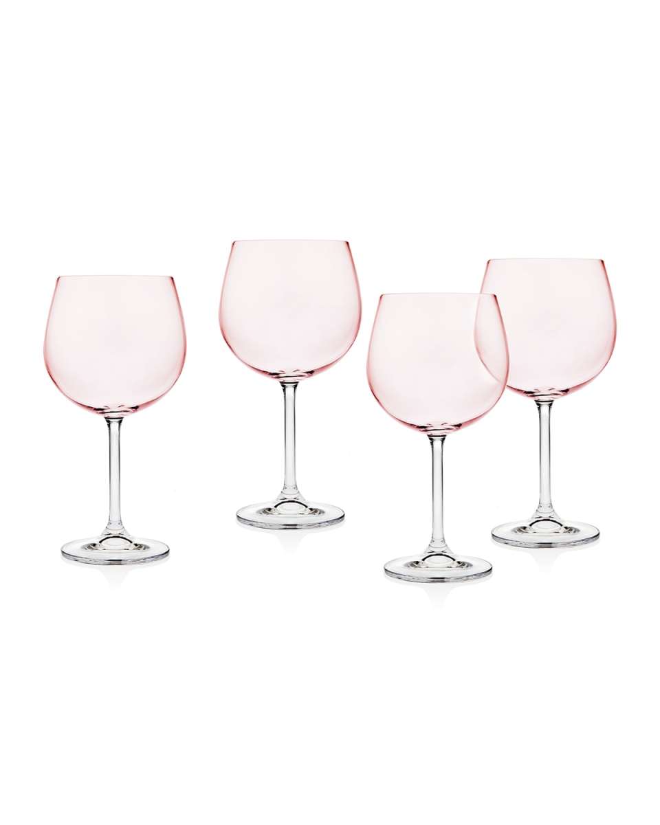 Meridian Blush Goblets, Set of 4